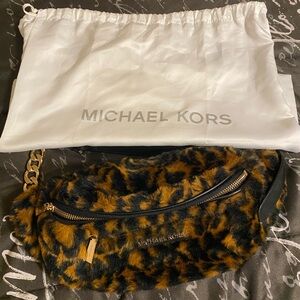 Michael Kors Leopard Print Crossbody Bag
